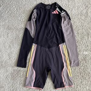 Adidas 2024 Pro Elite Team Promo LS Speedsuit Purple Men's Sz Medium IN1130 $350